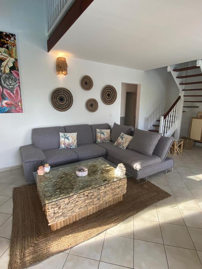 Villa Nomilou Beach Avec Acces Direct Plage Saint-Francois  Luaran gambar