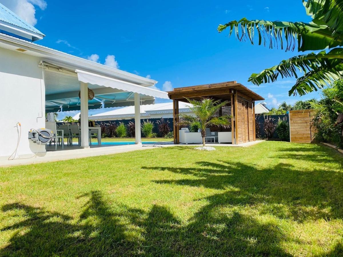 Villa Nomilou Beach Avec Acces Direct Plage Saint-Francois  Luaran gambar